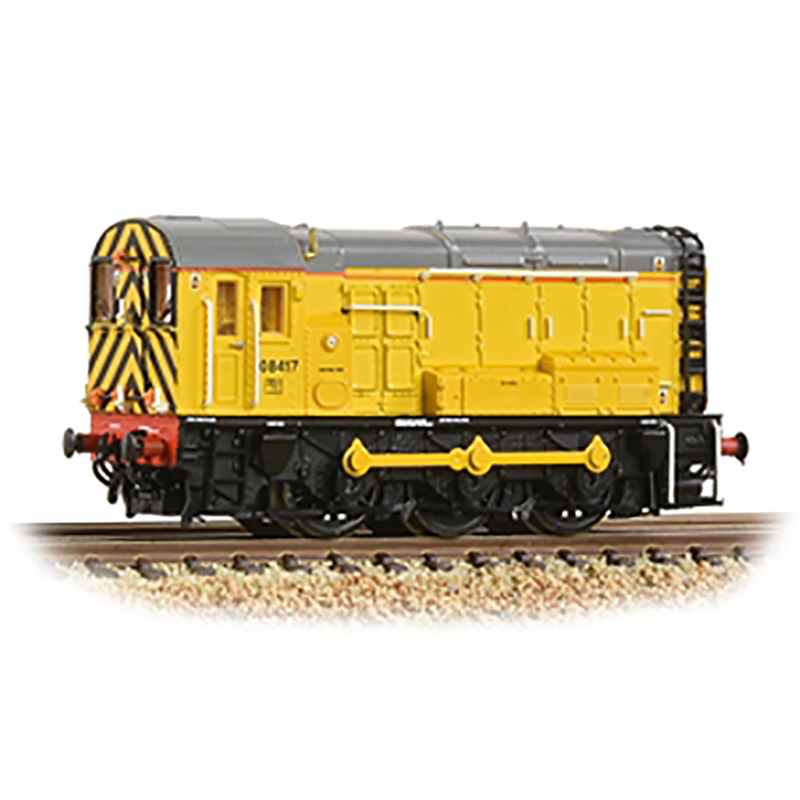 Graham Farish N Gauge Class 08 08417 Network Rail Yellow